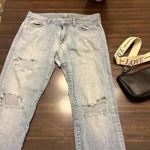 7 For all Mankind boyfriend Jeans “slimmy”